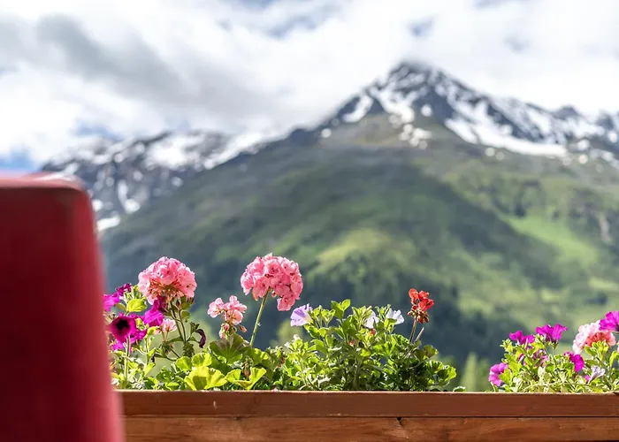 Mittagskogel Pitztal 酒店 皮茨河谷圣莱昂哈德